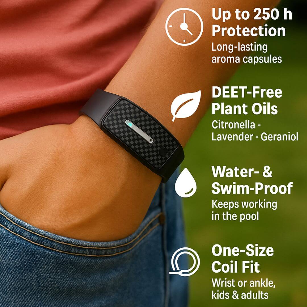 Mosquito‑Repellent Bracelet
